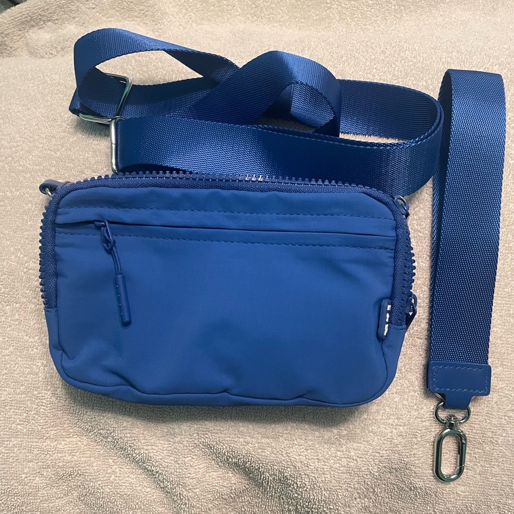 Iris & Rainbow Royal Blue Trio Wallet